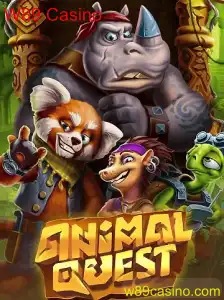 Explorando o Mundo Fascinante de AnimalQuest no W89 Casino