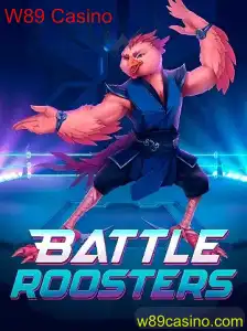 Descubra o Universo Competitivo de BattleRoosters no W89 Casino